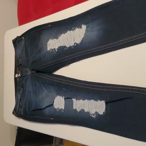 True Religion Distressed Skinny jeans